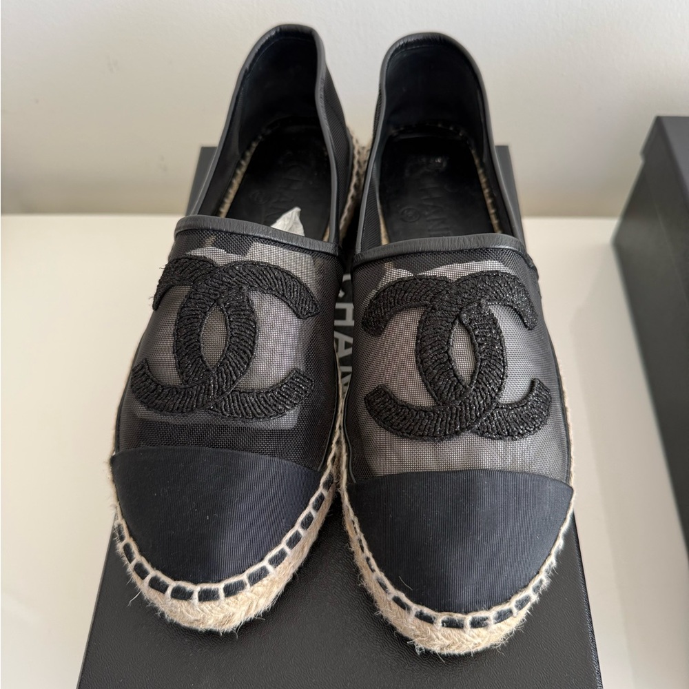 Chanel Mesh Espadrilles - Picture 5 of 11